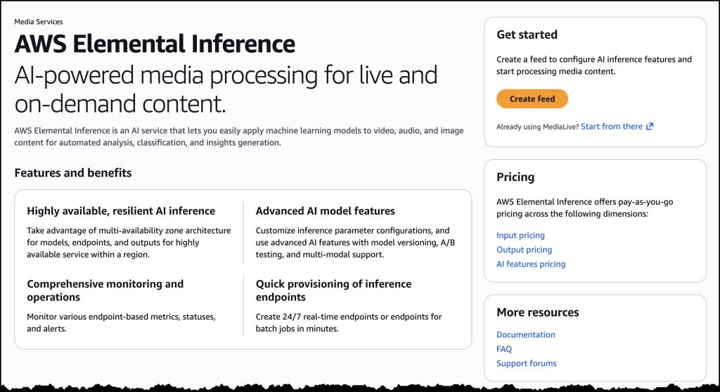 AWS Elemental Inference: Transformando o Live Streaming para Mobile com IA Agêntica